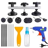 Uolor Ausbeulwerkzeug Auto Karosserie Dellen Reparatur Set, Dellen Entferner Werkzeug, Lackfreie Dellen Reparatur für Auto, Entfernung von Dellen und Hagelschäden