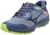 Mizuno Damen Wave Rider GTX Laufschuh, Vindigo Vindigo Neolime, 41 EU