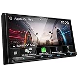 KENWOOD DMX8021DABS - 17,7 cm (7") Digital Media AV-Receiver mit Wireless CarPlay & Android Auto (4x50W, DAB+/UKW, BT, 3X Pre-Out 4V, USB-C, iPod/iPhone Control)