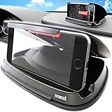 scozzi Handyhalterung Auto Armaturenbrett rutschfest Handy KFZ Halterung Halter universal kompatibel mit Samsung,iPhone,Xiaomi S22 S21 S20 S10 A72 A52 13 12 11T 11 10 9 X XS Plus Ultra Mini Lite Pro