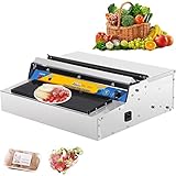 Hanchen Frischhaltefolie Verpackungsmaschine für Markt oder Obst-, Gemüseladen, elektrischer Folienspender und Lebensmittel Verpackungsgerät 2 in 1.