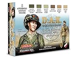 LifeColor Set CS58 D.A.K. Uniform Colors German Military uniforms WWII Afrikakorps