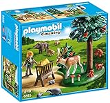 PLAYMOBIL 6815 Waldlichtung mit Tierfütterung