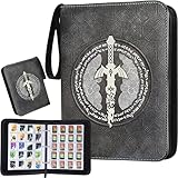 Sammelalbum Kartenhalter für Amiibo Karte, 400 Amiibo MINI Sammelkarten Album Halter, Amiibo Karten Sammelalbum für NFC Switch Spielekarten Tag Karten (3,8x3,3 cm)