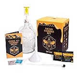 Craft A Brew Kit zur Herstellung von Met - Wiederverwendbar, Machen Sie Ihr Eigenes Met-Kit, Ergibt 1 Gallone