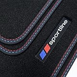 tuning-art SF002 Fußmatten Sportline-Design für BMW 3er F30 31 Touring Limo 2012-2019