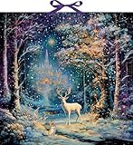 Wand-Adventskalender – Magischer Winterwald