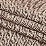 AHANDMAKER Woll-Tweed-Stoff Pro Yard, Wollstoff Zum Basteln, Dekorationsstoff Für Polstermöbel, Tweedstoff Für Bekleidungsaccessoires, PapayaPeitsche (106 x 152cm)