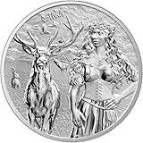 1 unze Silbermünze Germania Mint - Valkyries Series - Ostara 2023 1 oz Silber Silver Silber silver coin nur 25.000 Stück weltweit!