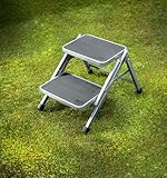 Maypole Faltbare Doppelstufe aus Stahl für Wohnwagen, Wohnmobile, Anhängerzelte