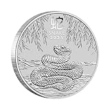 Generisch 1 Unze Silbermünze Australien - Lunar III Jahr der Schlange 2025-1 Oz Silber BU Silver Coin