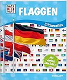WAS IST WAS Sticker-Atlas Flaggen: Mehr als 200 wiederablösbare Sticker!