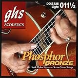 GHS™ Strings »DOYLE DYKES SIGNATURE SERIES - DDS325 - ACOUSTIC GUITAR« Saiten für Akustik-Gitarre - Phosphor Bronze - Light: 011.5/054