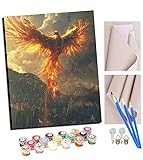 TUDOUTU Malen nach Zahlen Kits für Erwachsene Lavados 1 DIY Ölgemälde Digitale Leinwand Wandkunst Home Decoration - 40x50CM Mit Rahmen