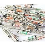 MASUNN 10 Stück Ac 250V 10A Tf Thermosicherung 133/142/157/172/184/192/216/227/240 °C-[A] 133 °C