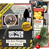 Hidden Games - Special Edition Krimispiel - In den Fängen des Bösen - Deutsch - Krimispiel, spannendes Detektivspiel, Escape Room Spiel