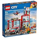 LEGO City Feuerwehrstation 60215 (509 Teile) mit Licht & Sound - 2019