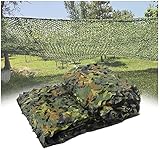 GASSNAKE Tarnnetz Camouflage Netz Woodland Jagd Tarn Waldlandschaft Outdoor Bundeswehr Tarn Armee Bundeswehr Army Camo Tarnung Net BW Camping 2x3M