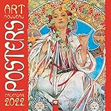 Art Nouveau Posters – Jugendstil 2022: Original Flame Tree Publishing-Kalender [Kalender] (Wall-Kalender)