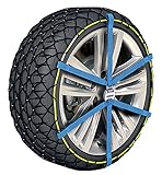 MICHELIN Easy Grip Evolution 17 Schneekette Auto Textilschneekette 2 Stück | Reifen Schneekette Ultraleistungsfähig Einfache Handhabung