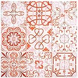 Retro Vintage Mosaik Fliese Transluzent rot Glasmosaik Crystal SWISS für WAND BAD WC DUSCHE KÜCHE FLIESENSPIEGEL THEKENVERKLEIDUNG BADEWANNENVERKLEIDUNG Mosaikmatte Mosaikplatte