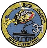 ADAC RTH Christoph 31 Luftrettung Helikopter Aufnäher Patch Abzeichen