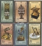 Prophila Collection DDR 2796-2801 (kompl.Ausgabe) gestempelt 1983 Sonnenuhren (Briefmarken für Sammler) Mineralien/Fossilien/Schmuck/Uhren