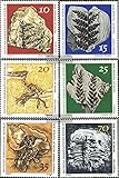 Prophila Collection DDR 1822-1827 (kompl.Ausgabe) postfrisch ** MNH 1973 Naturkunde (Briefmarken für Sammler) Mineralien/Fossilien/Schmuck/Uhren