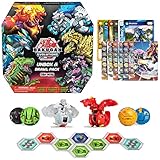 Amazon Exclusive Bakugan 'Evolutions' UNbox & Brawl 6er Pack mit 2 Platinum Series Balls (Pyrus Dragonoid, Haos Wrath) & 4 Basic Balls (Aquos Sharktar, Ventus Trox, Aurelus Viloch, Darkus Nillious)