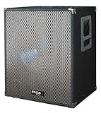 IBIZA SUB15A AKTIVER 15" SUBWOOFER 800 WATT MIT VERSTÄRKER PARTY DISCO MUSIK EVENT DJ BÜHNE BOX BESCHALLUNGSANLAGE SOUNDSYSTEM