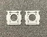 Generisch 2er Pack Scharnier/Mechanik/Scheren-Mechanismus für Tasten (Ersatzteil) passend für Apple Laptop & Desktop Tastaturen