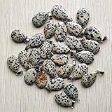 NLOOKS 50 Teile/los Modische Heiße SellWater Tropfenform Anhänger Charms Für Halsketten, Die Versand-Stelle Stein