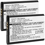 2X Akku für Nintendo 3DS / Nintendo 2DS, New 2DS XL, N2DS XL/Nintendo Wii U Pro Controller (ersetzt Original-Akkus Nintendo CTR-001, CTR-003)