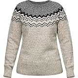 Fjällräven Damen Övik Knit Sweater, Grau, M EU