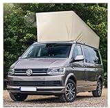 Wetterschutz-Dachhaube Für VW T5/T6, Aufstelldach Mützen Für VW California, 75D Doppelseitiges Elastisch Haube Für Dachzelt T5/T6, Pop-Top Dachschutz Ersatz, Wetterschutz-Cap Für Wintercamping.