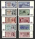JDS Collection *** 5, 10, 20, 50, 100 DDR Mark Geldscheine 1964 Alte DDR Währung - Pick 22-26 - Reproduktion ***