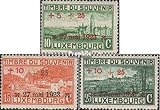 Prophila Collection Luxemburg 144-146 (kompl.Ausg.) mit Falz 1923 Kriegerdenkmal (Briefmarken für Sammler)