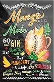 schilderkreis24 – Cocktail Rezept Magnet Alkohol Spirituosen Deko Kühlschrankmagnet Humor Geschenkidee Geburtstag Weihnachten 9x6 cm (Mango Mule)