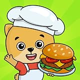 Kinder Kochen und Backen Spiele für Kleinkinder ab 2-5 Jahre - Eiscreme, Pizza Machen Kinderspiele für Baby