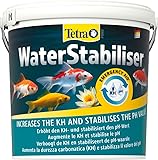 Tetra Pond WaterStabiliser - stabilisert wichtige Wasserwerte, optimiert den KH- und pH-Wert im Gartenteich, beugt weichem Teichwasser vor, 1,2 kg