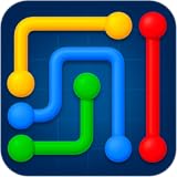 Punkte Verbinden Logik Farbenspiele Puzzle - Knifflige Logikrätsel Gehirnjogging für Erwachsene