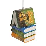 Hallmark Harry Potter Bücher & Zauberstab Hängende Ornamente Baumschmuck Harz Hängende Ornament Geschenke für Weihnachten
