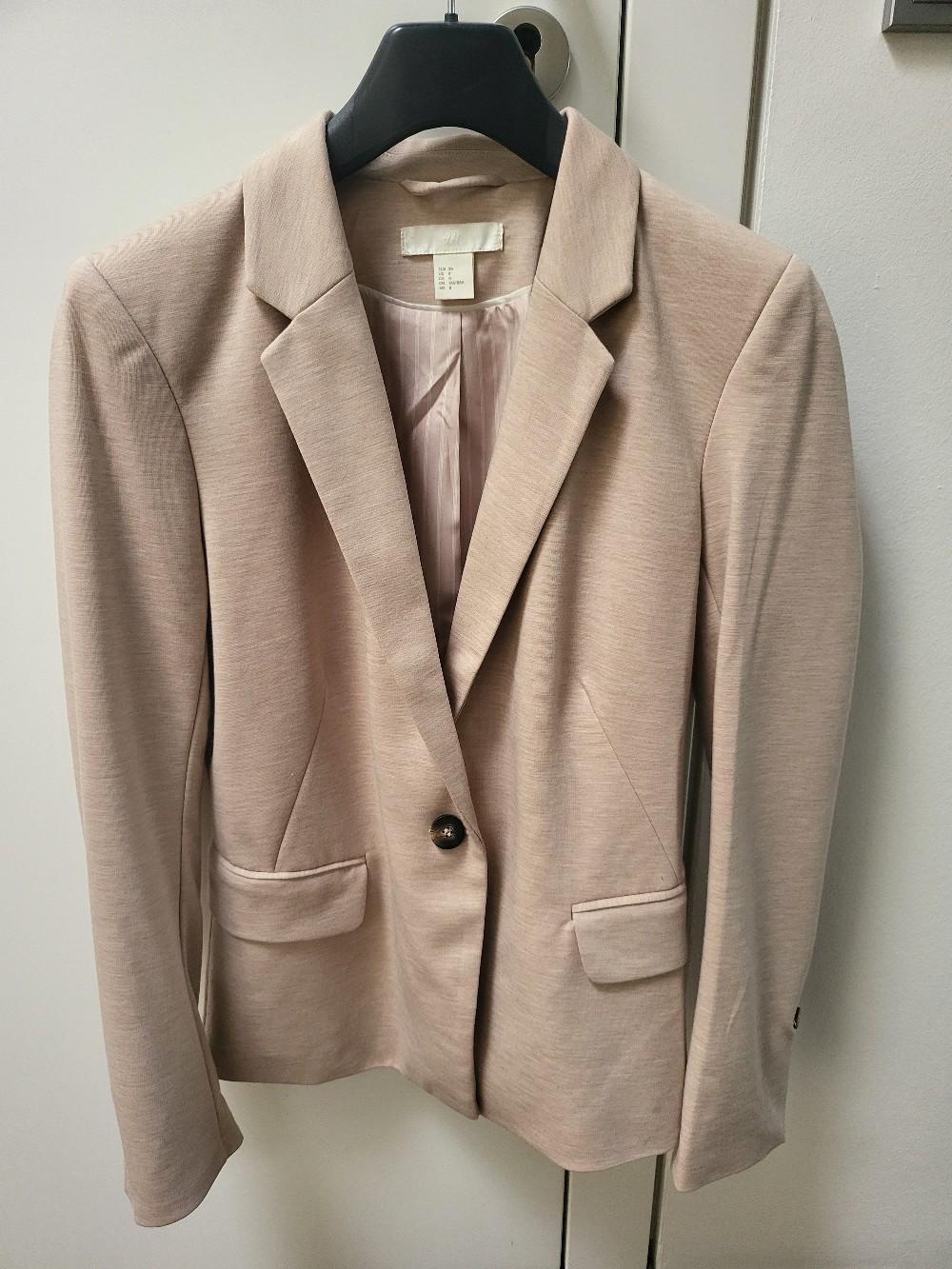 Damen Blazer H&M Gr 38 beige neu #1