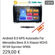 autoradio mercedes a klasse gebraucht kaufen