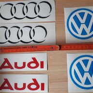 vw aufkleber gebraucht kaufen