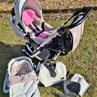 kinderwagen weiß leder gebraucht kaufen