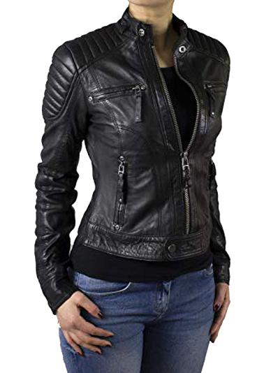 واضح خصم كفاءة Echt Lederjacke Schwarz Damen Psidiagnosticins Com