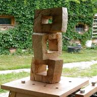 skulptur holz garten gebraucht kaufen