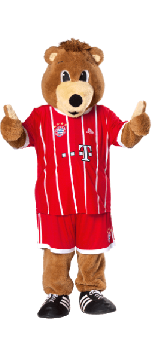 Sport Freizeit Fan Shop Fc Bayern Munchen Maskottchen Berni 20cm Mit Sauger Sport Freizeit Fussball Premiumauto Lt