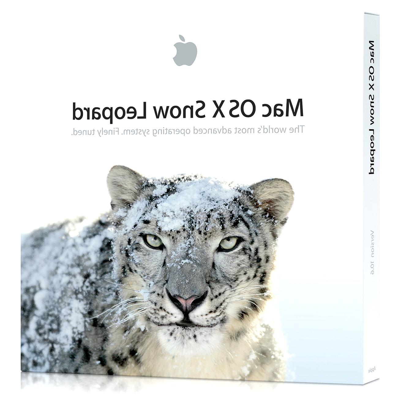 apple snow leopard disk